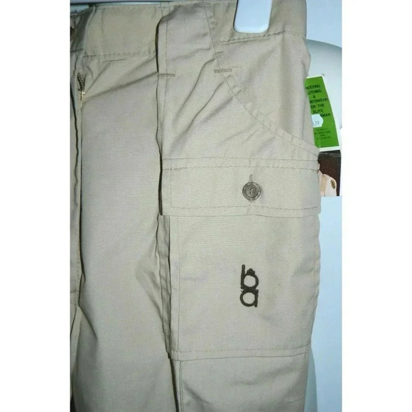 Bob Allen Sportswear Women's Fishing Hunting Cargo Khaki Outdoor Pants 32 X 32" - Picture 3 of 5